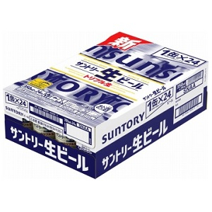 サントリー　生ビール（ケース） 350ml&times;24缶
