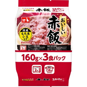 ＣＧＣ　ショッパーズプライスおいしい赤飯 160g&times;3