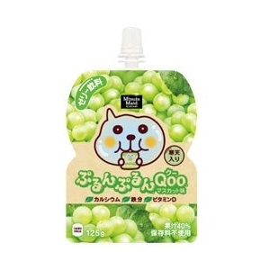 コカ　ミニッツメイド　Ｑｏｏぷるんぷるん　マスカット味 125g