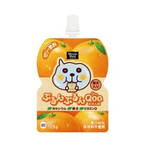 コカ　ミニッツメイド　Ｑｏｏぷるんぷるん　みかん味 125g