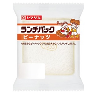 ヤマザキ　ランチパック　ピーナッツ　 2個パック