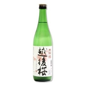 日本桜　大吟醸　越後桜 720ml